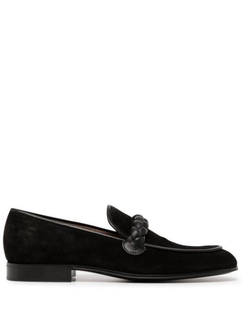Atticus braided strap loafers by GIANVITO ROSSI