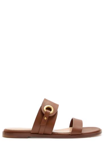 Belted leather sandals by GIANVITO ROSSI