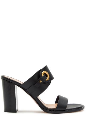 Belted leather sandals by GIANVITO ROSSI