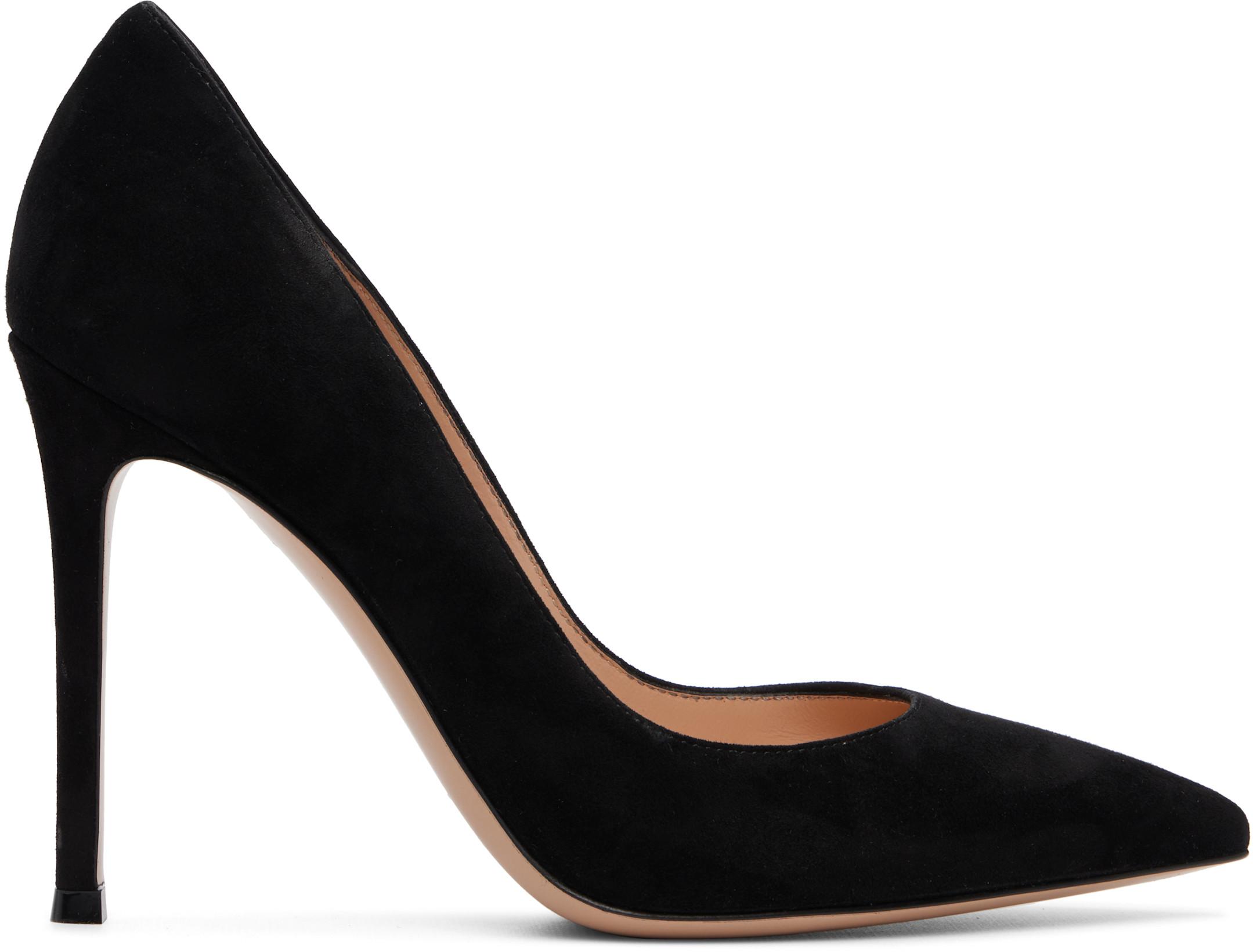 Black Gianvito 105 Heels by GIANVITO ROSSI