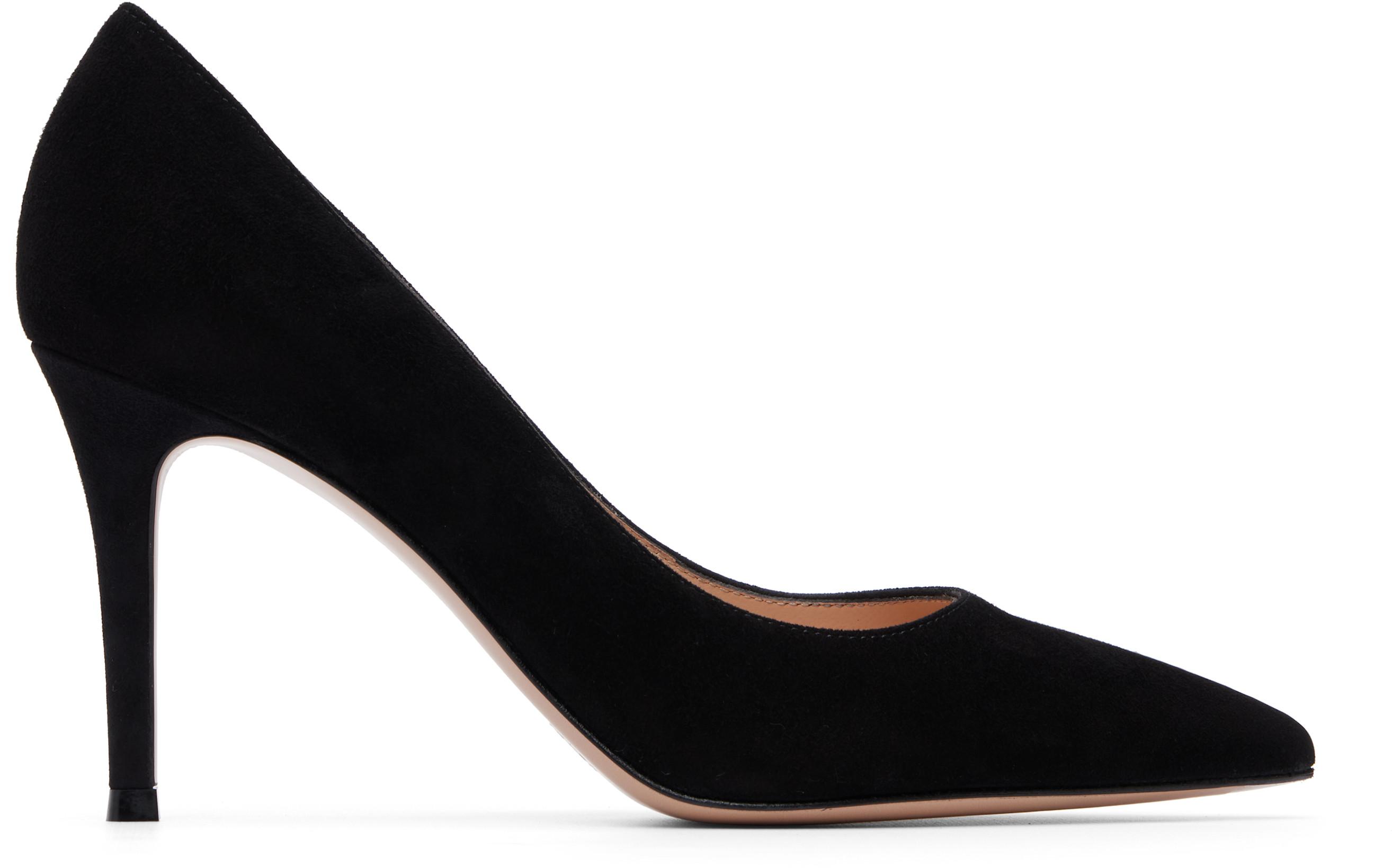 Black Gianvito 85 Heels by GIANVITO ROSSI