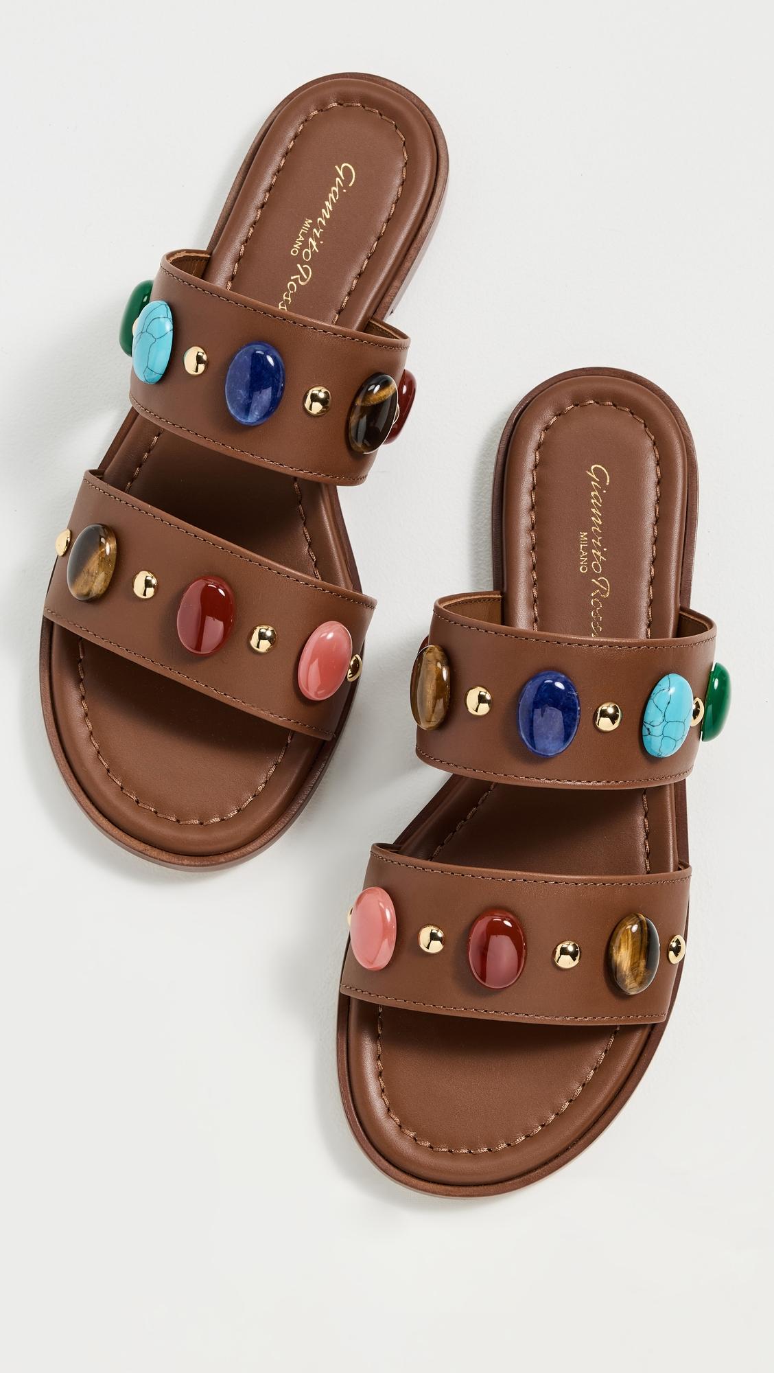 Calf Leather Sandals by GIANVITO ROSSI