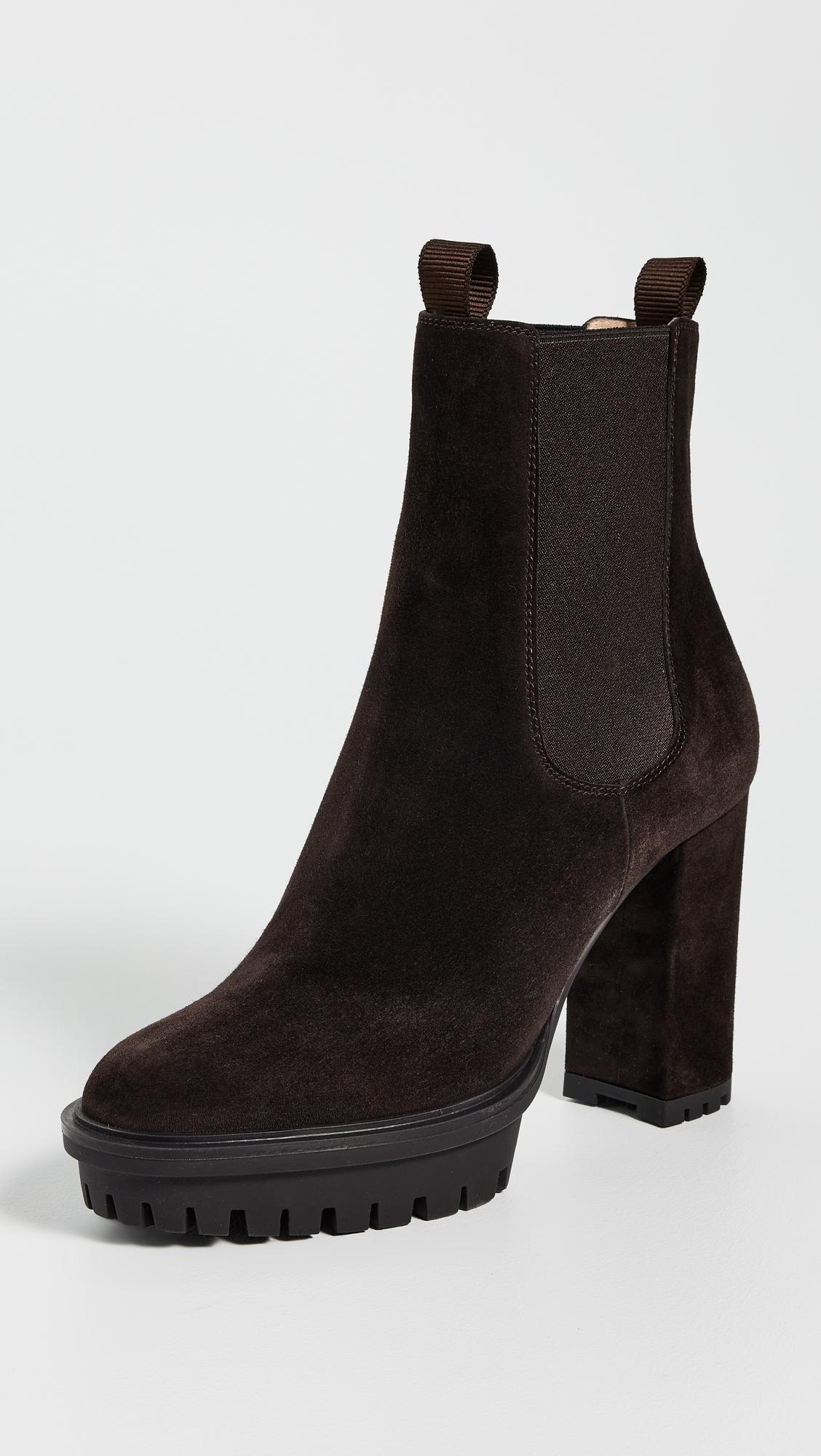 Camoscio Stivale Boots by GIANVITO ROSSI