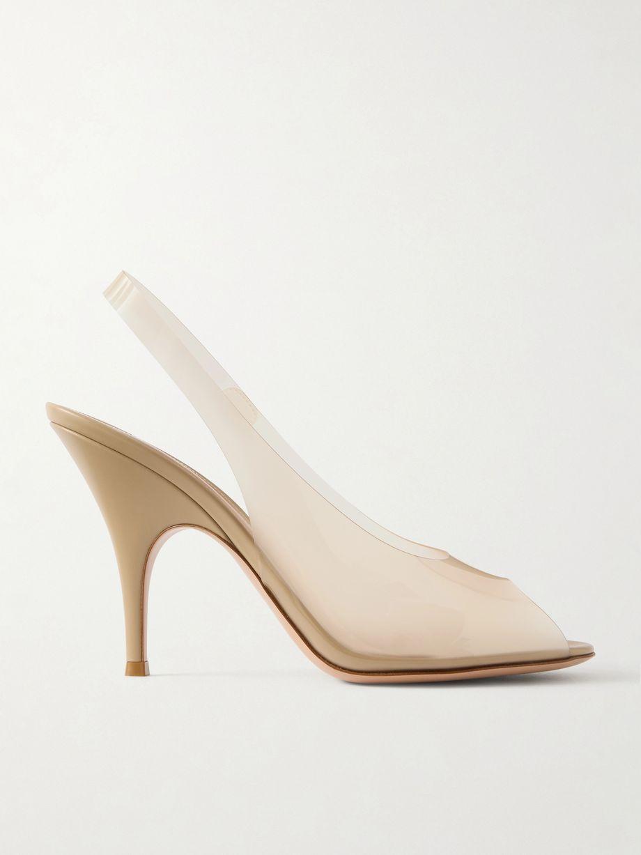 Cher 95 PVC slingback sandals by GIANVITO ROSSI