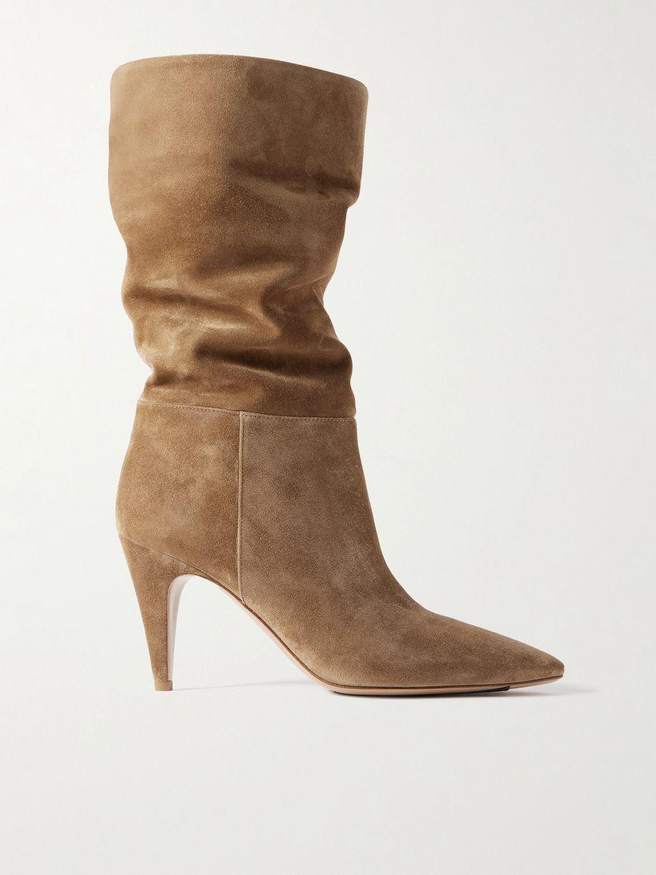 Elise 85 suede boots by GIANVITO ROSSI
