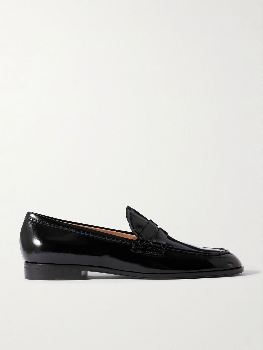 Georgie patent-leather loafers by GIANVITO ROSSI
