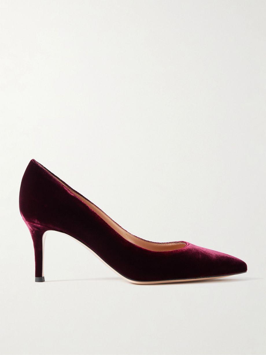 Gianvito 70 velvet pumps by GIANVITO ROSSI