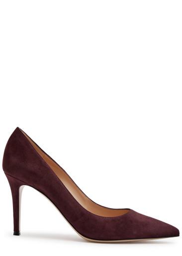 Gianvito 85 suede pumps by GIANVITO ROSSI