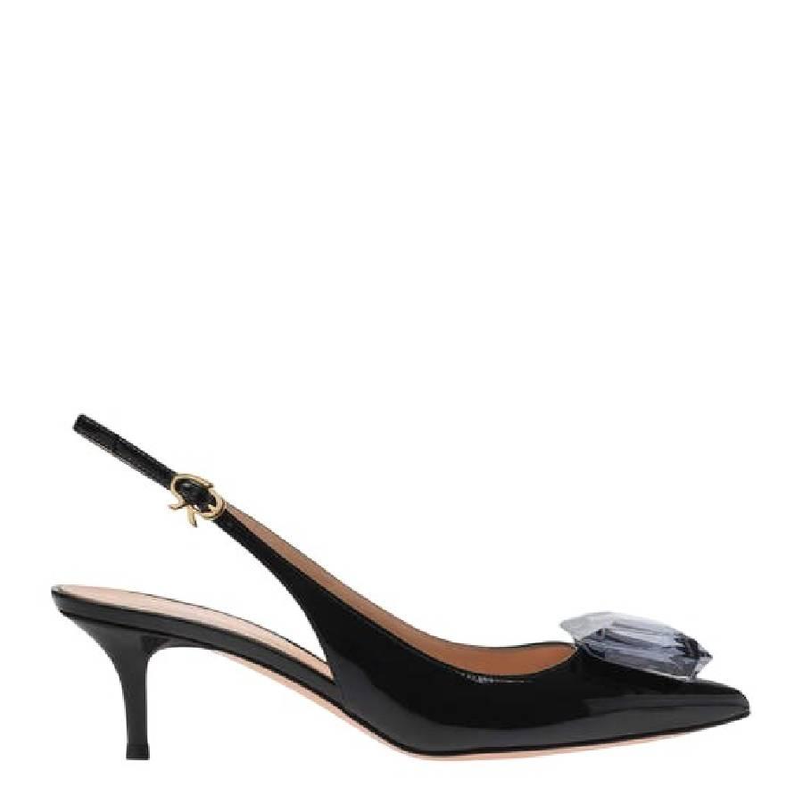 Gianvito Ross Jaipur Sling 55 Pointed Toe Slingback Heels by GIANVITO ROSSI