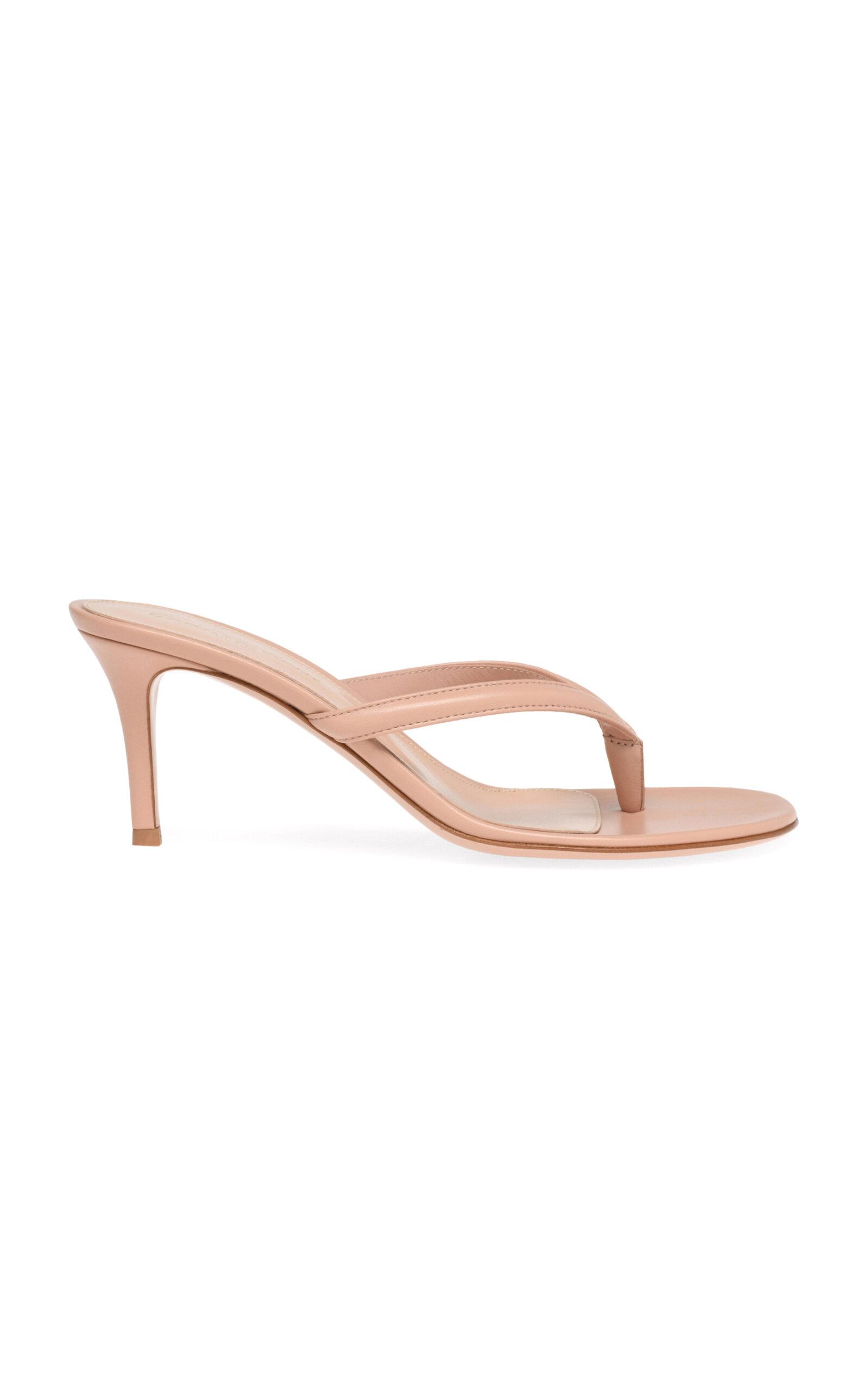 Gianvito Rossi Calypso Leather Sandals - Moda Operandi by GIANVITO ROSSI