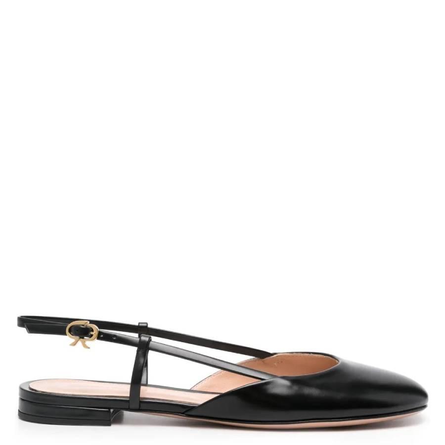 Gianvito Rossi Christina Ballet Slingback Flats by GIANVITO ROSSI