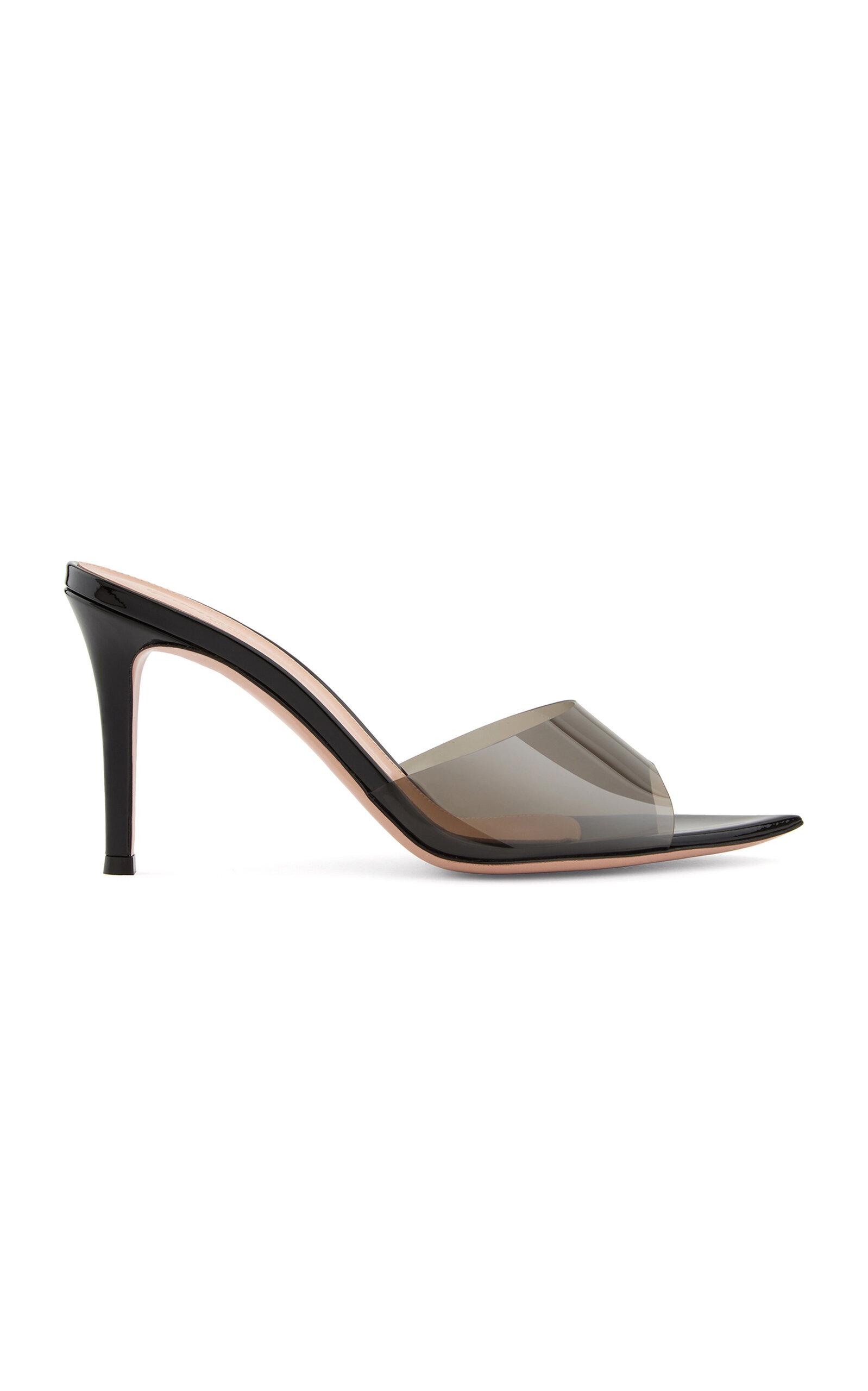 Gianvito Rossi Elle Plexi Mules - Moda Operandi by GIANVITO ROSSI