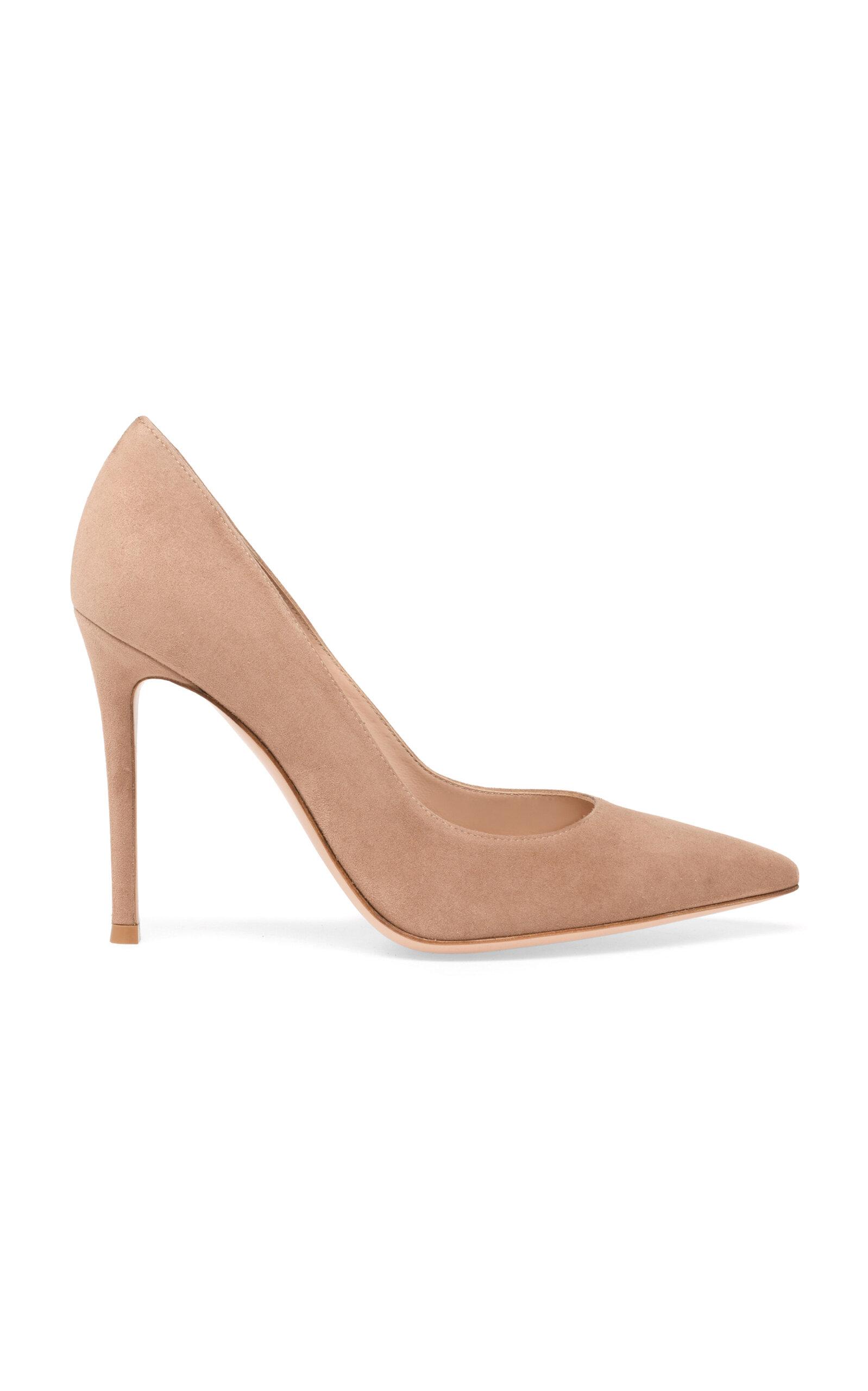Gianvito Rossi Gianvito Suede Pumps - Moda Operandi by GIANVITO ROSSI