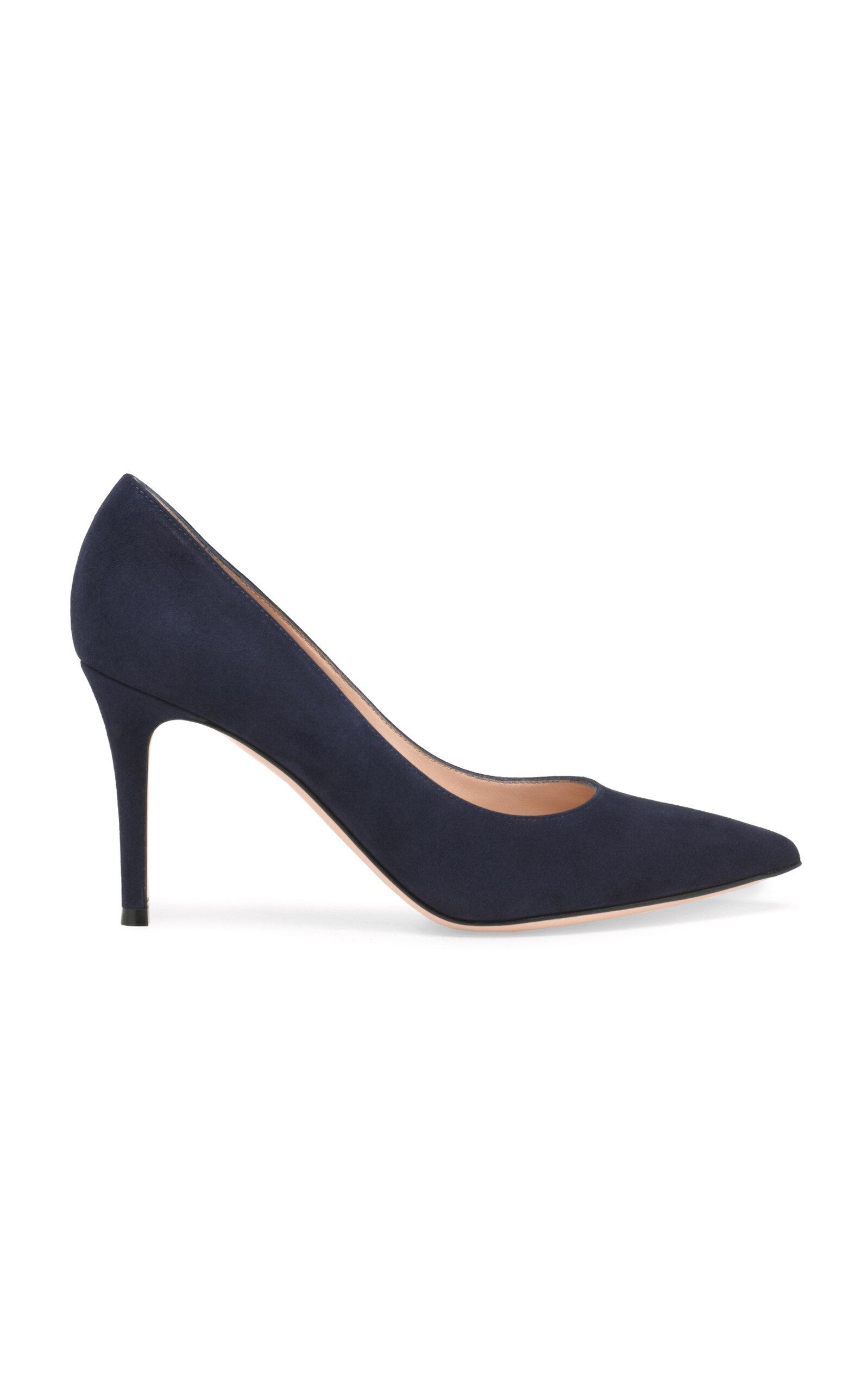 Gianvito Rossi Gianvito Suede Pumps - Moda Operandi by GIANVITO ROSSI