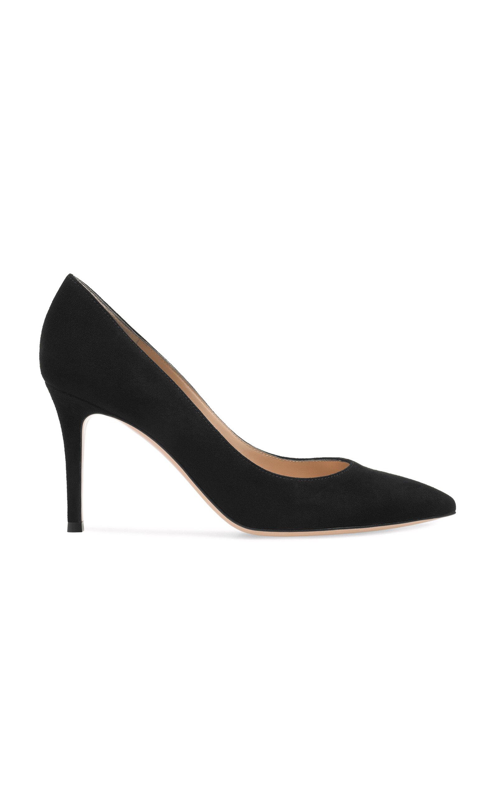 Gianvito Rossi Gianvito Suede Pumps - Moda Operandi by GIANVITO ROSSI