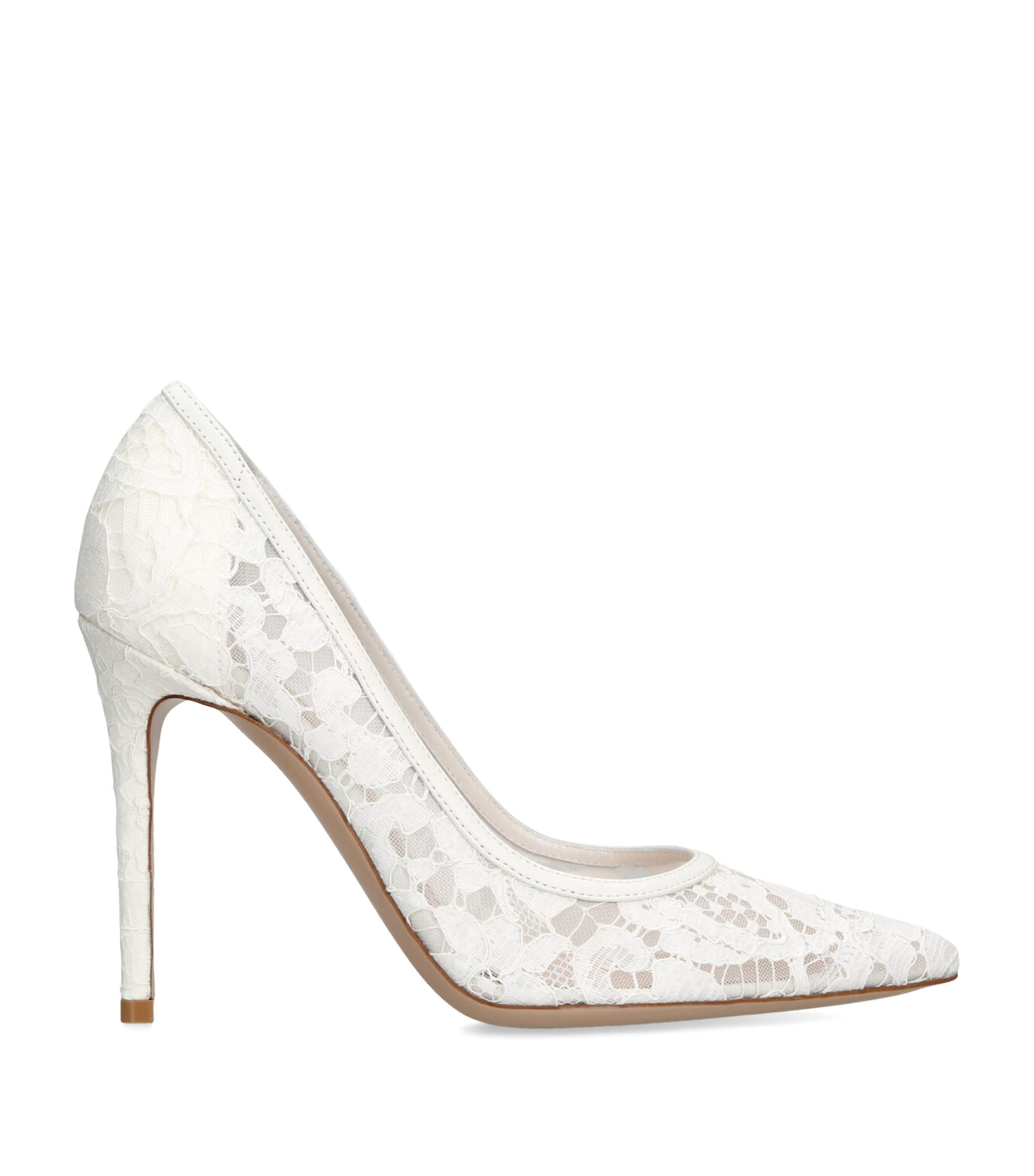 Gianvito Rossi Lace Claudia Pumps 105 by GIANVITO ROSSI