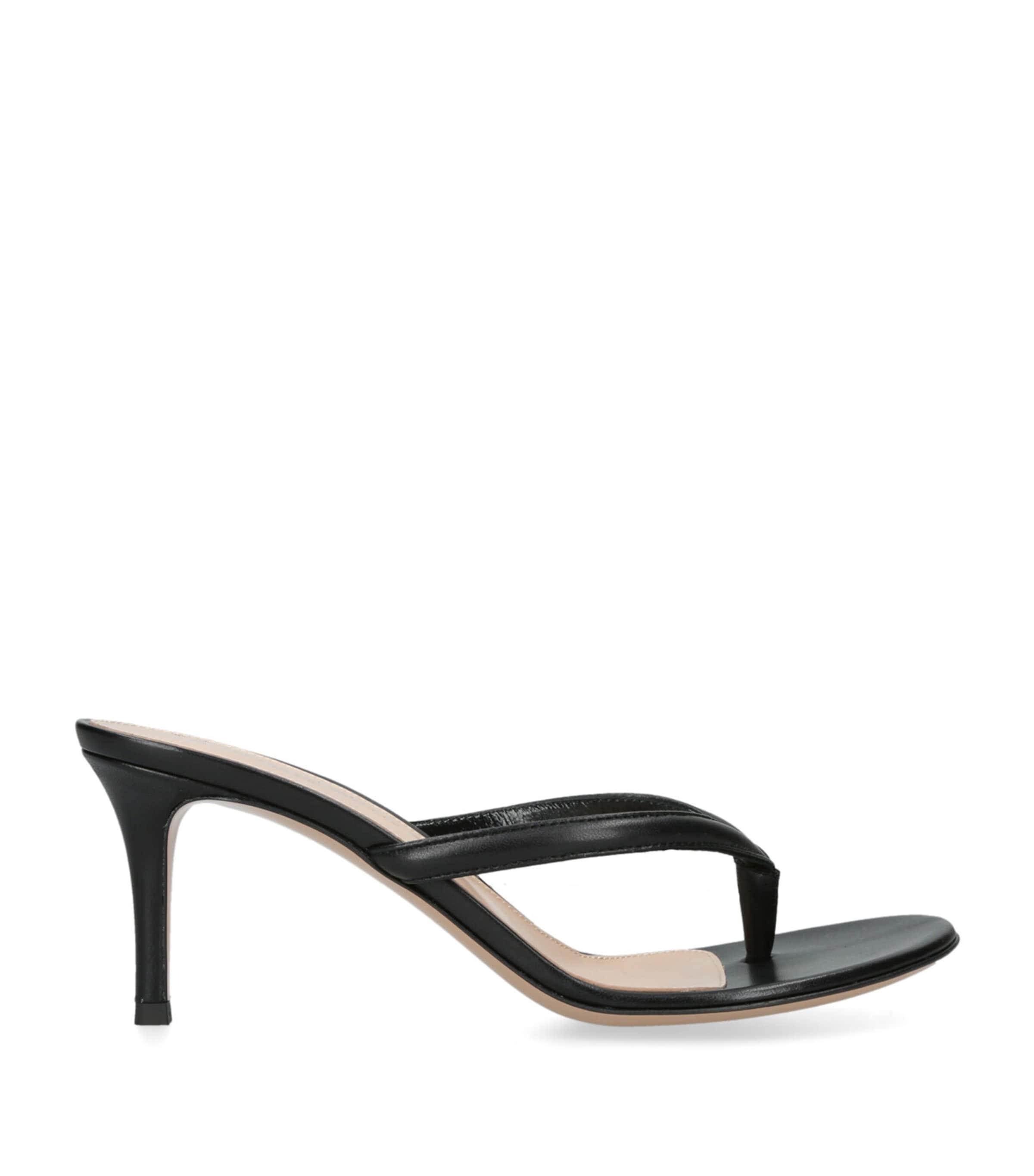 Gianvito Rossi Leather Calypso Sandals 45 by GIANVITO ROSSI
