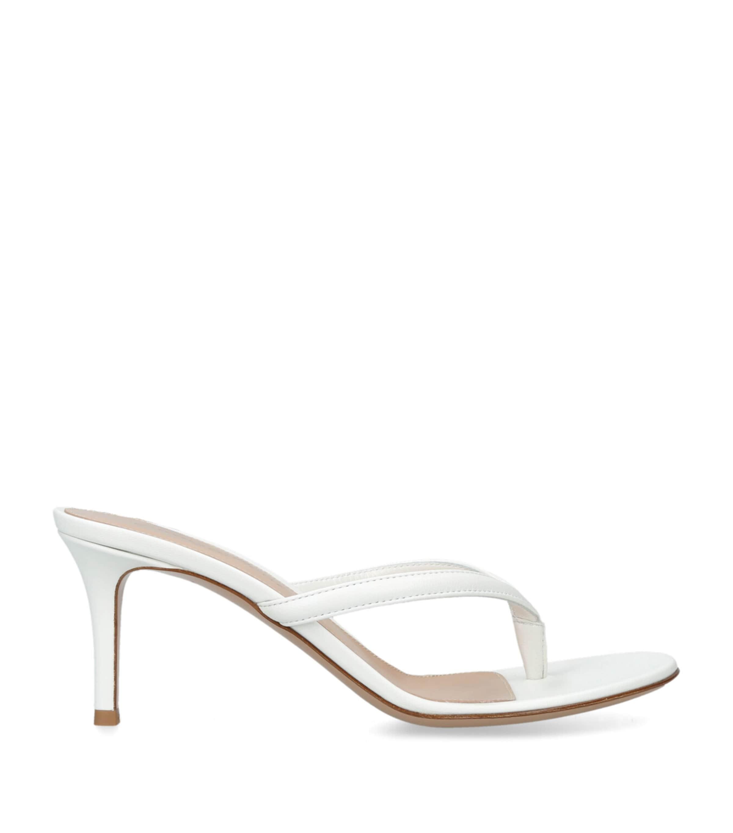 Gianvito Rossi Leather Calypso Sandals 45 by GIANVITO ROSSI