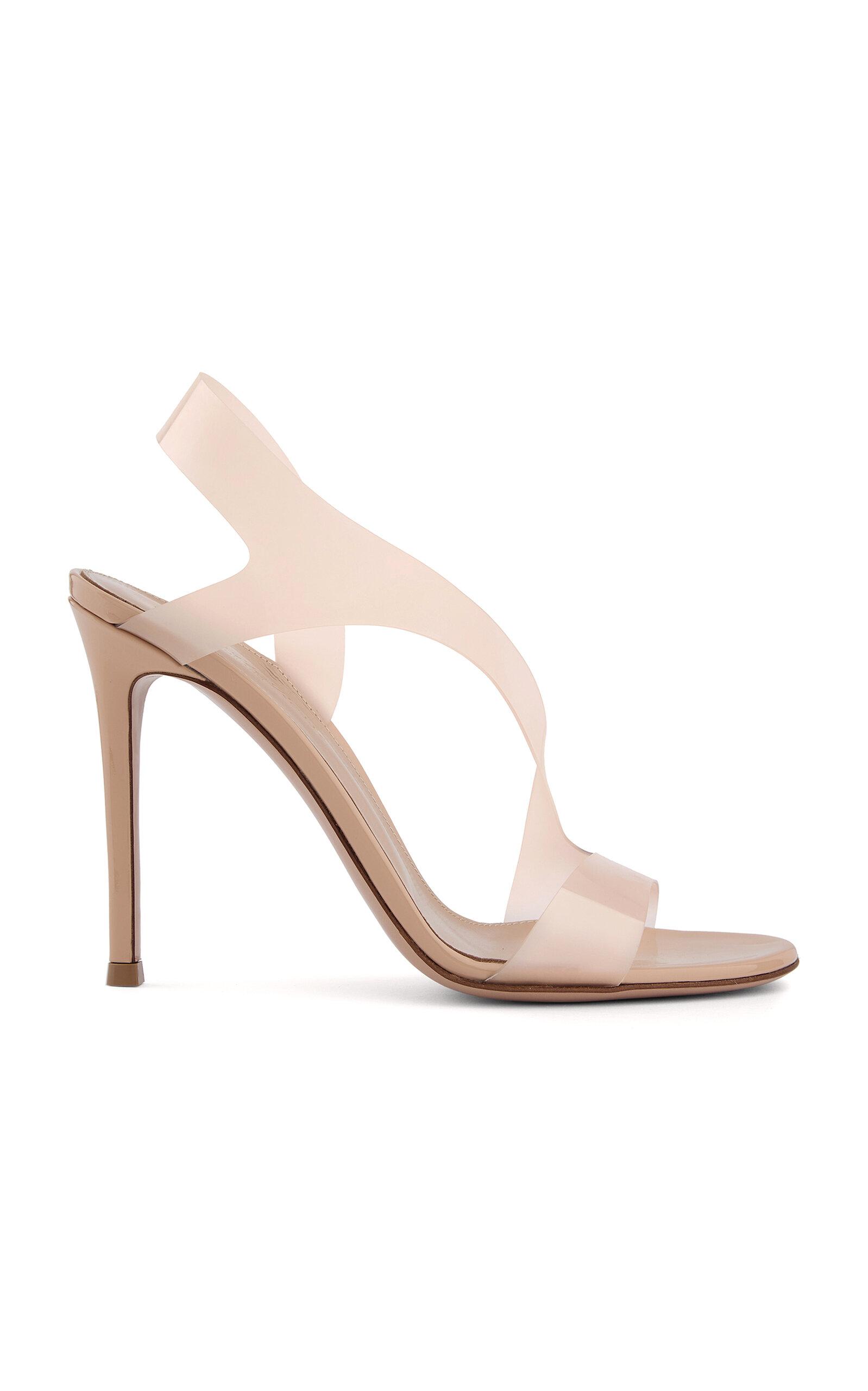 Gianvito Rossi Metropolis Plexi Slingback Sandals - Moda Operandi by GIANVITO ROSSI