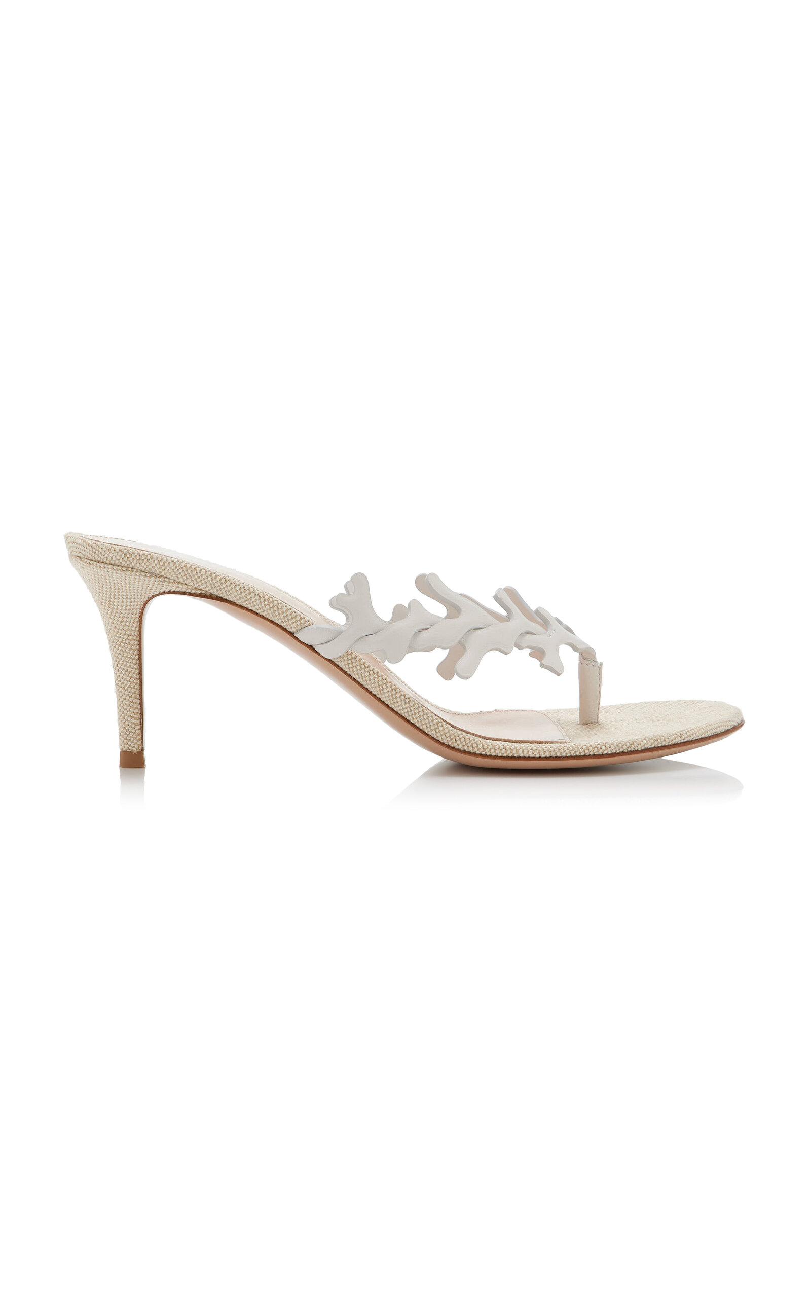 Gianvito Rossi Ocean Leather Sandals - Moda Operandi by GIANVITO ROSSI
