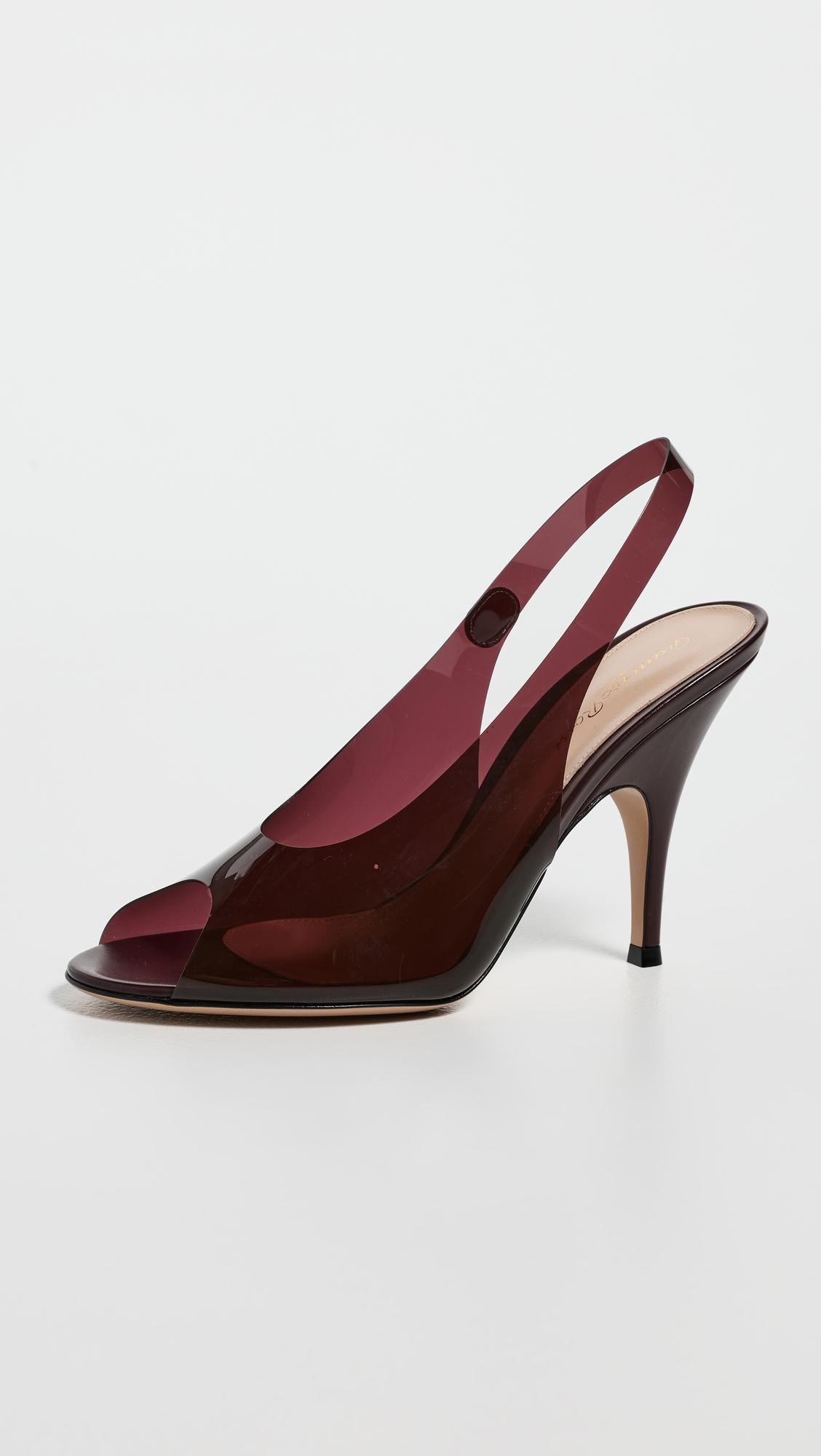 Glass + Vitello Heels by GIANVITO ROSSI