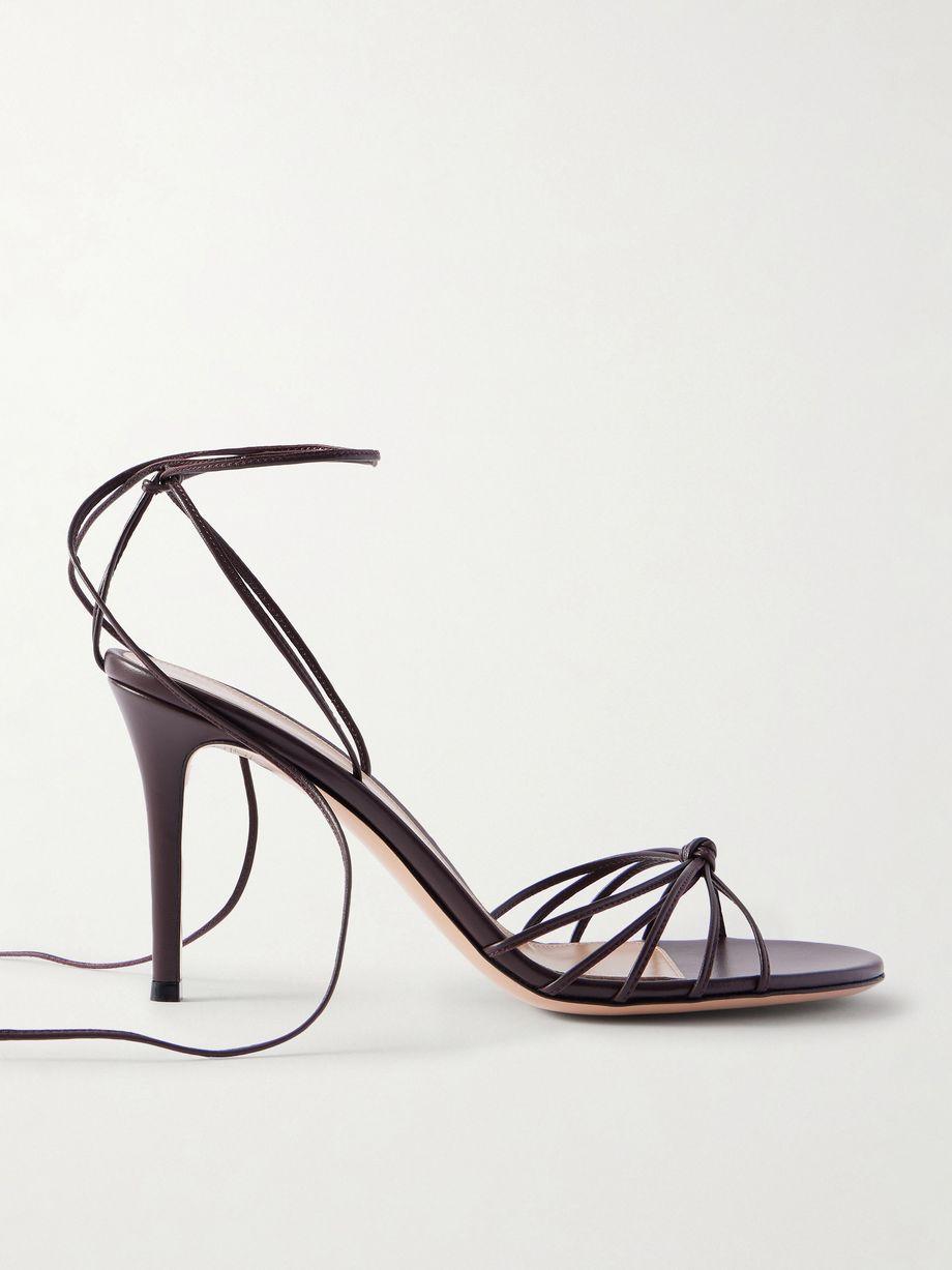 Gwyneth 85 leather sandals by GIANVITO ROSSI