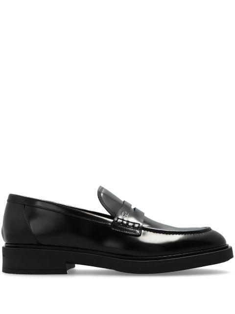 Harris polished-leather penny loafers by GIANVITO ROSSI