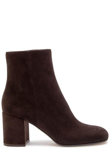 Joelle 80 suede ankle boots by GIANVITO ROSSI