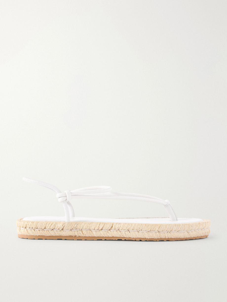 Leather espadrille sandals by GIANVITO ROSSI