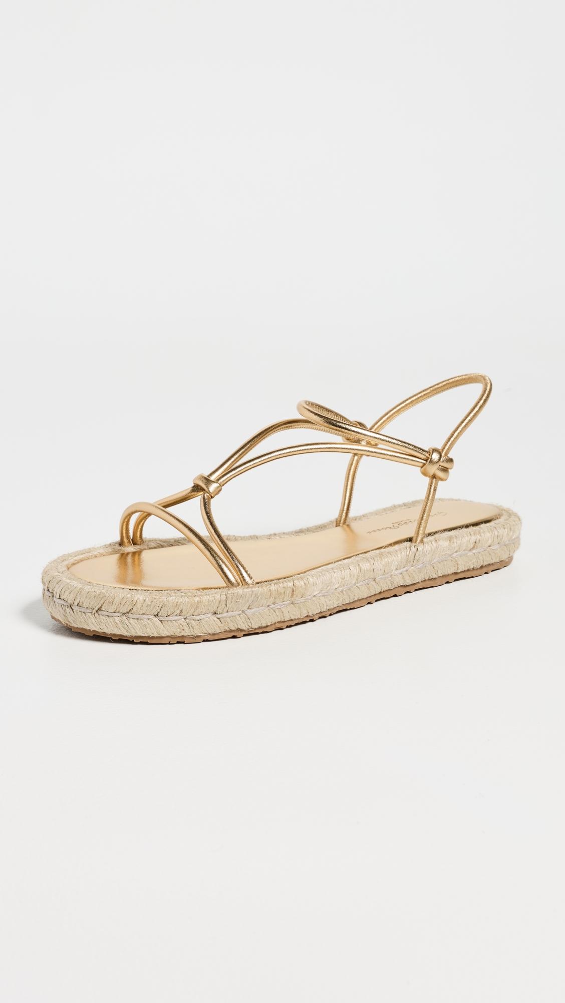 Nappa Silk Corda Sandals by GIANVITO ROSSI
