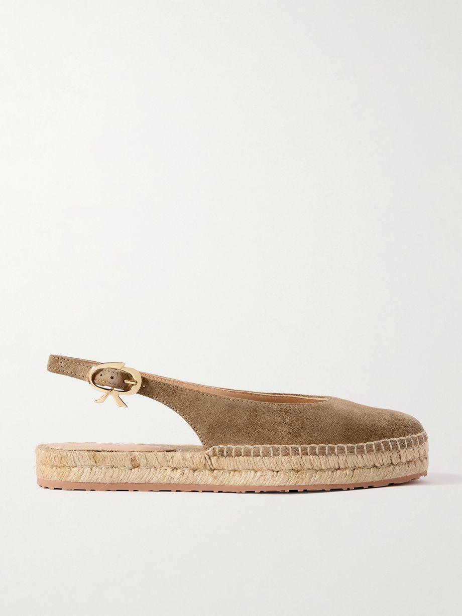 Paz suede slingback espadrilles by GIANVITO ROSSI