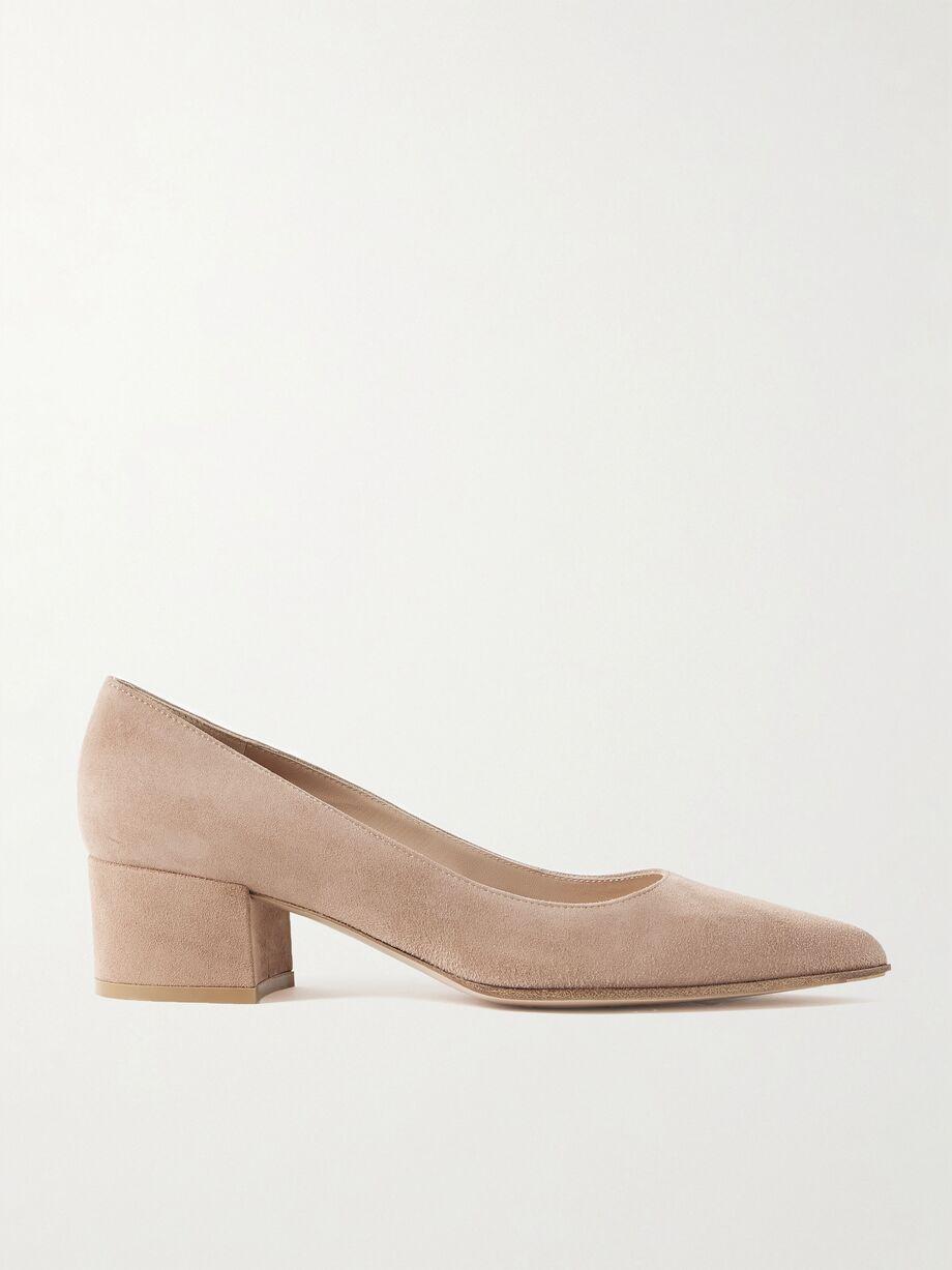Piper 45 suede pumps by GIANVITO ROSSI