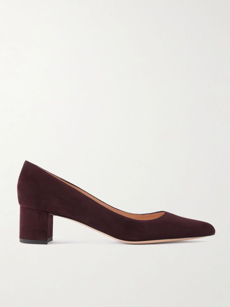 Piper 45 suede pumps by GIANVITO ROSSI