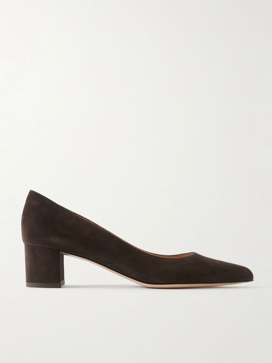 Piper 45 suede pumps by GIANVITO ROSSI