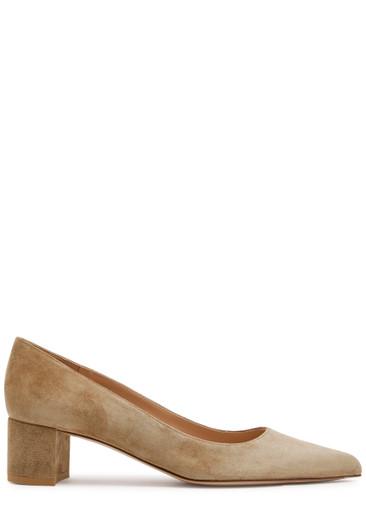 Piper 45 suede pumps by GIANVITO ROSSI