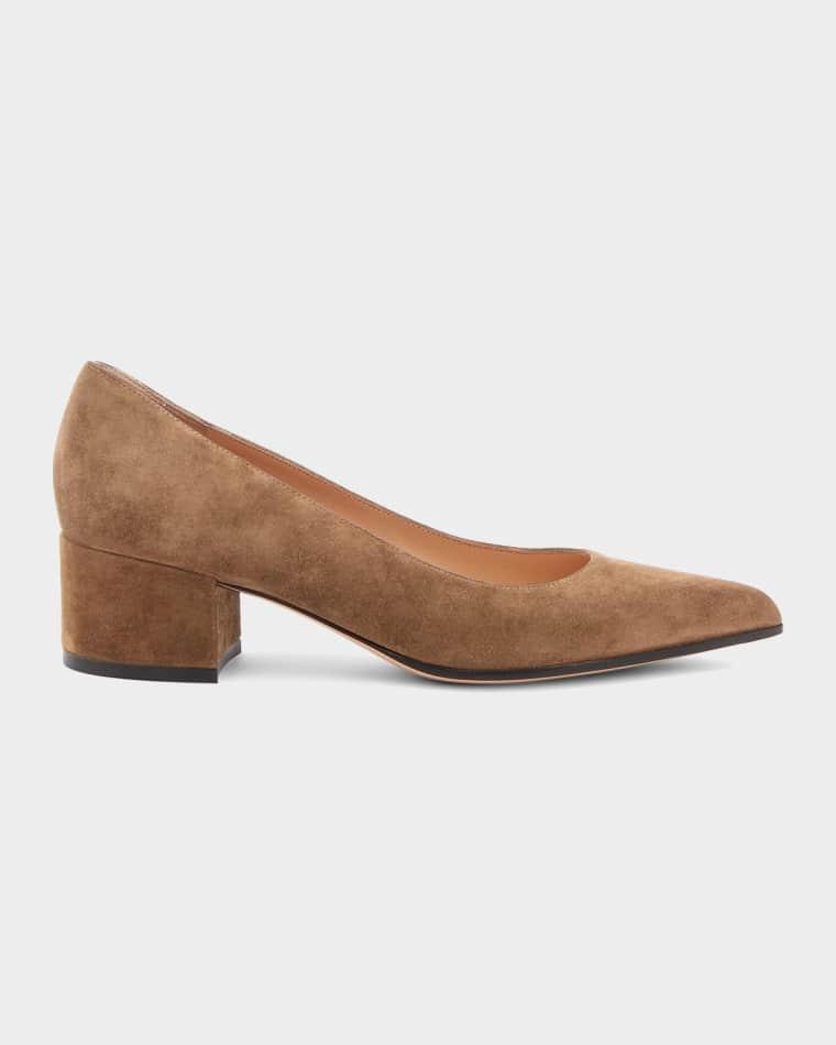 Piper Suede Pumps by GIANVITO ROSSI