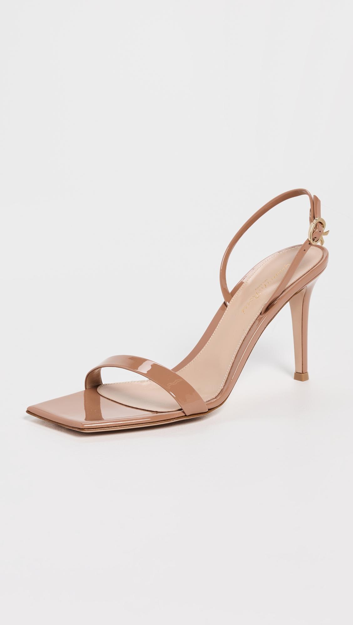 Ribbon Stiletto Vernice 85mm by GIANVITO ROSSI