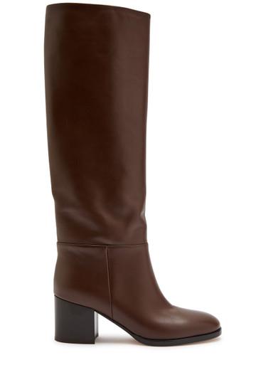 Santiago 60 leather knee-high boots by GIANVITO ROSSI