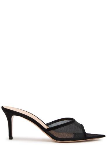 Sienna 70 suede mules by GIANVITO ROSSI