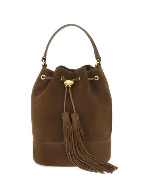 Sienna tassel-detail bucket bag by GIANVITO ROSSI