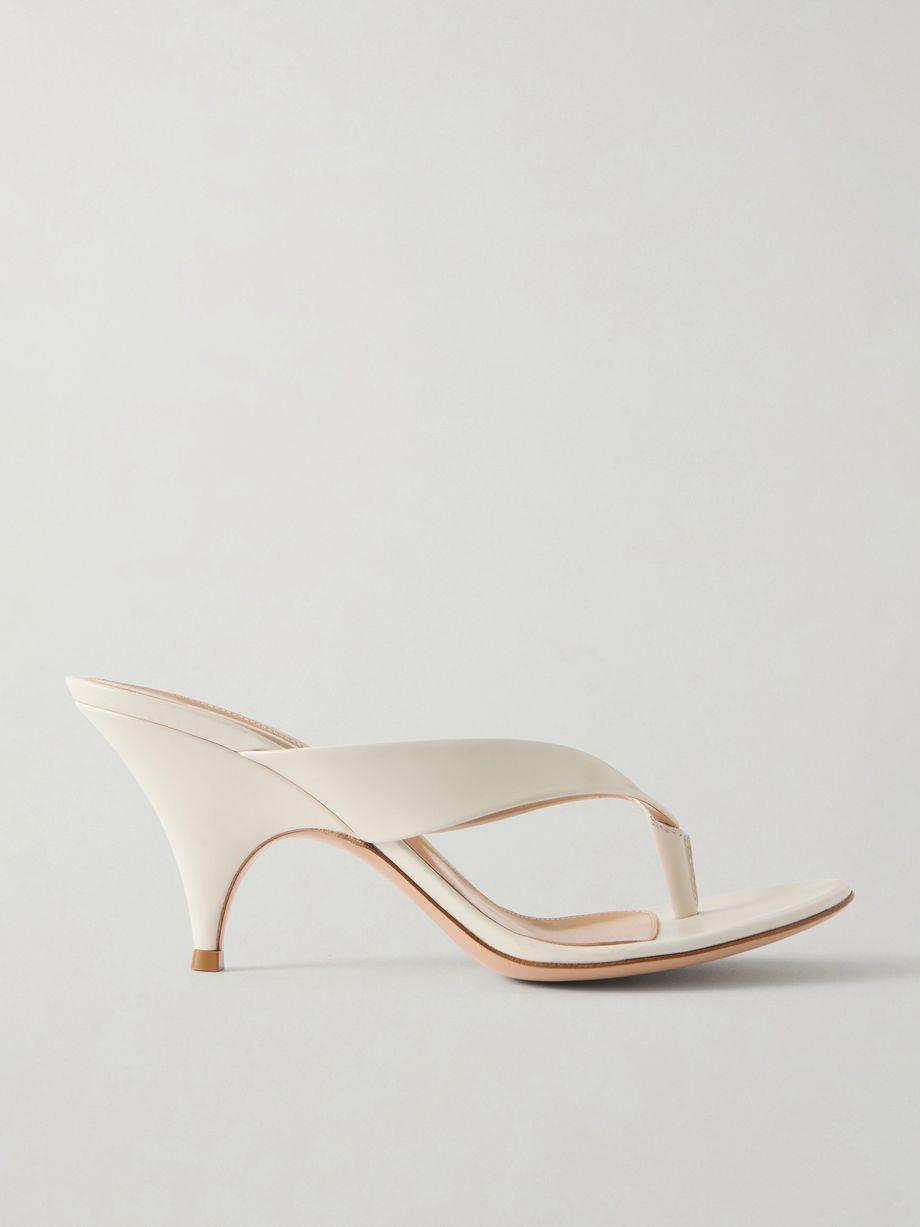 Sofia 70 leather thong sandals by GIANVITO ROSSI