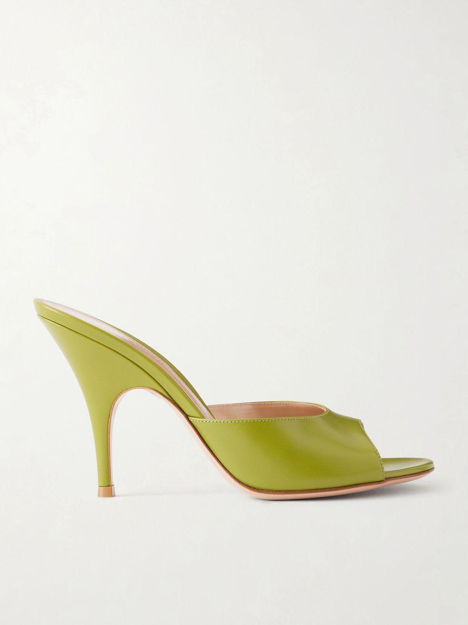 Sofia 95 leather mules by GIANVITO ROSSI