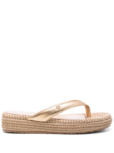 Tahiti flip flops by GIANVITO ROSSI