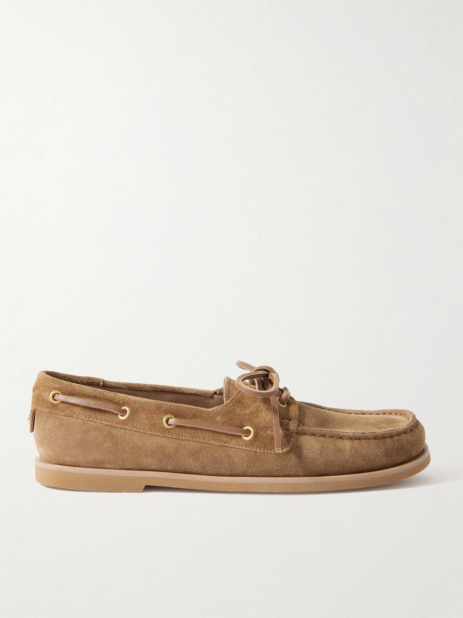 Vandée suede boat shoes by GIANVITO ROSSI