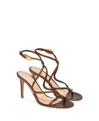 Women's Black Mamba 85 Sandals by GIANVITO ROSSI