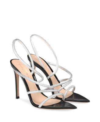Women's Crystal Ettie Sandals by GIANVITO ROSSI