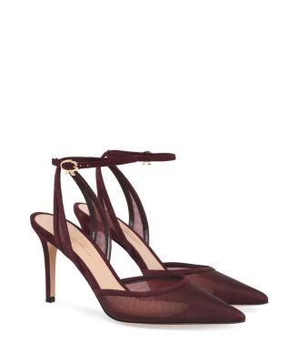 Women's Dorotea D'Orsay 85 Ankle Pump by GIANVITO ROSSI