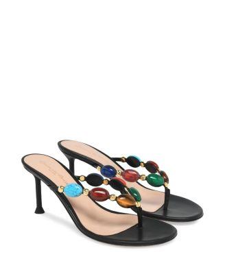 Women's Shanti Thong 70 Mules by GIANVITO ROSSI