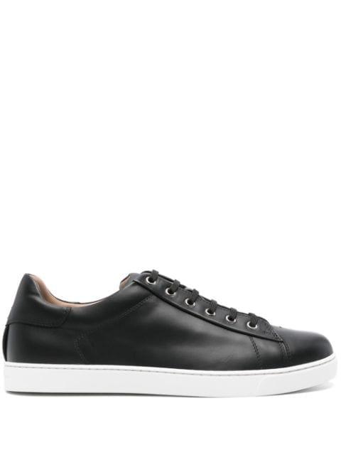 leather tonal sneakers by GIANVITO ROSSI