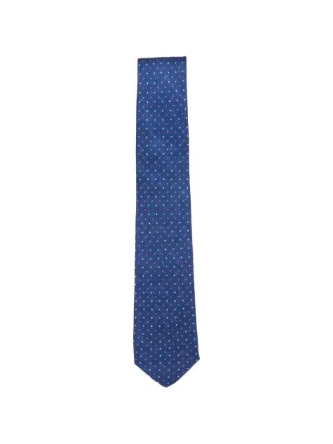 polka-dot silk tie by GIERRE MILANO